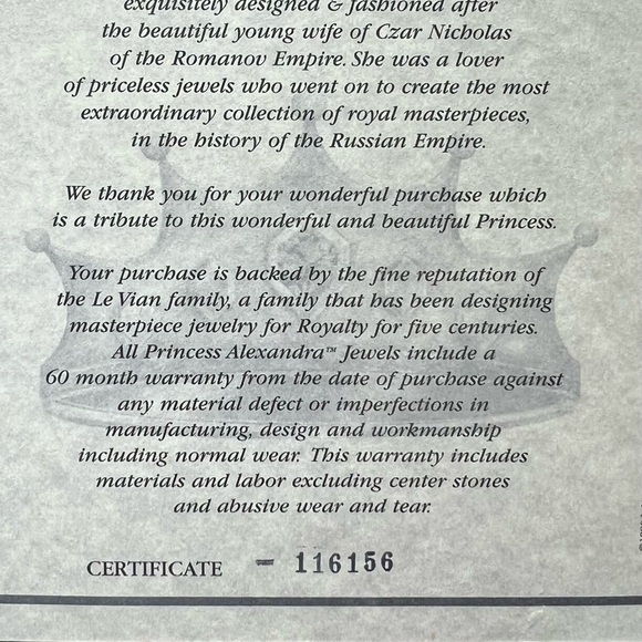 Levian Princess Alexandra Collection. Tanzanite and Diamond ring. - Picture 10 of 11